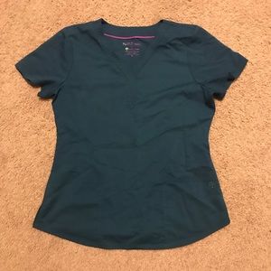 Healing hands scrub top